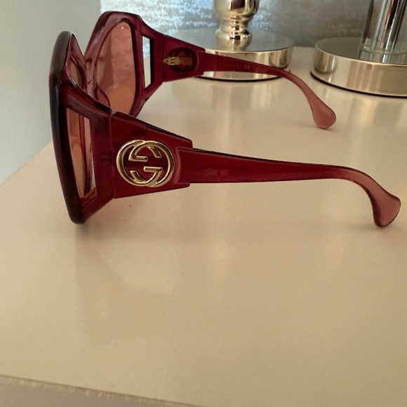 Pink Gucci Sunglasses - Picture 3 of 7